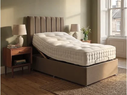 Deluxe Natural Ortho Pocket 1500 Electric Adjustable Bed Deluxe Natural Ortho Pocket 1500 Electric Adjustable Bed