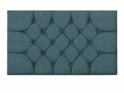 Clearance - Flexisleep Sheringham 4ft Small Double Linosa Midnight Fabric Strutted Headboard Clearance - Flexisleep Sheringham 4ft Small Double Linosa Midnight Fabric Strutted Headboard