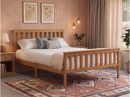 Flintshire Marnel Oak Wooden Bed Frame