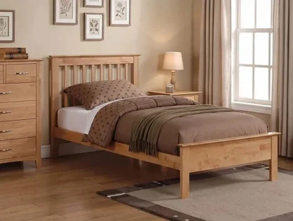 Flintshire Pentre Oak Wooden Bed Frame
