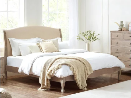 Julian Bowen Camille Oak Wooden Bed Frame