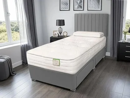 ASC Bamboo Memory Comfort Pocket 1000 Lunar Divan Bed ASC Bamboo Memory Comfort Pocket 1000 Lunar Divan Bed