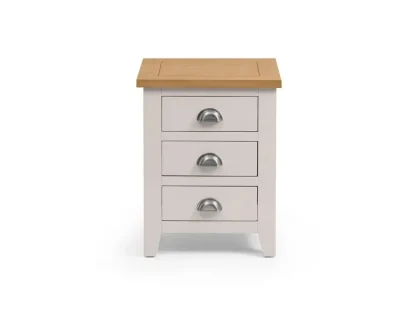 Julian Bowen Richmond Grey and Oak 3 Drawer Bedside Table (Assembled) Julian Bowen Richmond Grey and Oak 3 Drawer Bedside Table (Assembled)