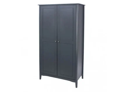 Core Como Midnight Blue 2 Door Wardrobe Core Como Midnight Blue 2 Door Wardrobe