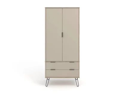 Core Augusta Driftwood and Calico 2 Door 2 Drawer Double Wardrobe Core Augusta Driftwood and Calico 2 Door 2 Drawer Double Wardrobe