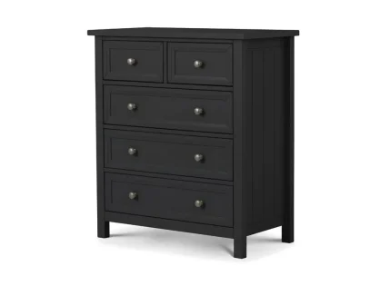 Julian Bowen Maine Anthracite 3+2 Chest of Drawers