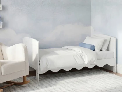 Bebe & Beyond Dancer White Cot Bed