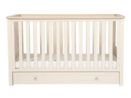 Bebe & Beyond Wanderer Cashmere & Oak Cot Bed Bebe & Beyond Wanderer Cashmere & Oak Cot Bed