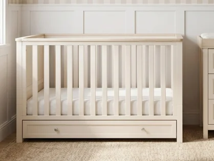 Bebe & Beyond Wanderer Cashmere & Oak 2 Piece Cot Bed Set Bebe & Beyond Wanderer Cashmere & Oak 2 Piece Cot Bed Set