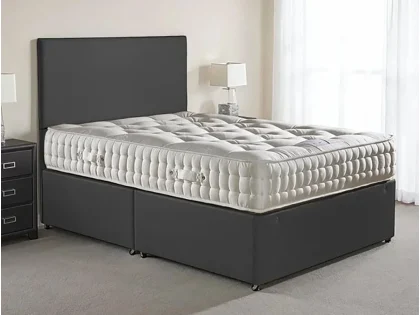 Deluxe Natural Touch Tufted Pocket 1500 Extra Long Divan Bed