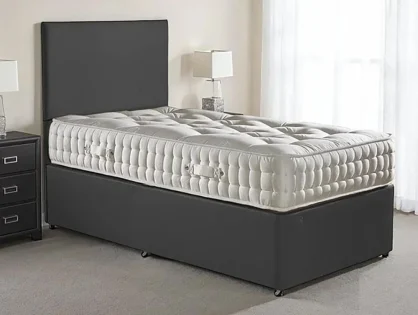 Deluxe Natural Touch Tufted Pocket 1500 Extra Long Divan Bed