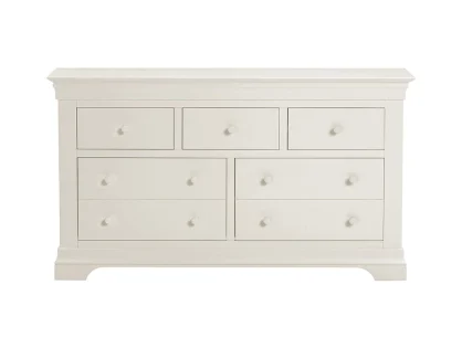 Seconique Bordeaux Ivory Wooden 3+2 Drawer Chest of Drawers