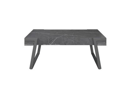 Torelli Alpina Grey Marble Effect Coffee Table