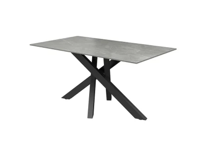 Torelli Brando Matte Grey Glass Dining Table Torelli Brando Matte Grey Glass Dining Table
