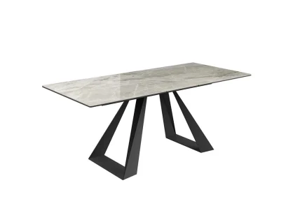 Torelli Lavante Grey Gloss 200cm Extendable Dining Table Torelli Lavante Grey Gloss 200cm Extendable Dining Table