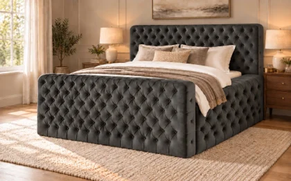 ASC Kensington Fabric Bed Frame ASC Kensington Fabric Bed Frame