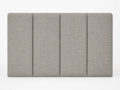 Clearance - Dura London 4ft6 Double Lana Slate Fabric Strutted Headboard