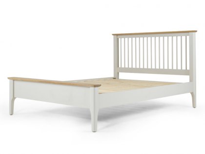 Archers Cotswold 5ft King Size Grey and Oak Wooden Bed Frame