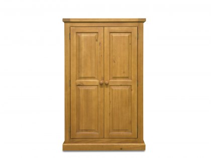 Archers Langdale 2 Door Pine Wooden Small Childrens Wardrobe (Flat Packed)