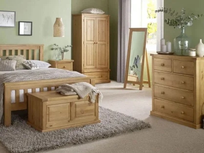 Archers Langdale 2 Over 4 Pine Wooden Chest of Drawers (Assembled)