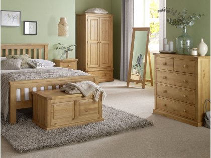 Archers Langdale 4ft6 Double Pine Wooden Bed Frame