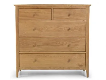 Archers Windermere 2 Over 3 Oak Wooden Chest of Drawers (Assembled)