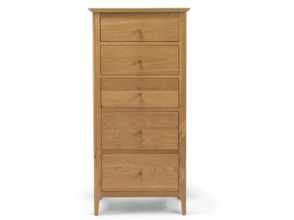 Archers Windermere 5 Drawer Oak Wooden Tall Chest of Drawers (Assembled)