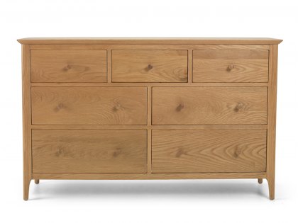 Archers Windermere 7 Drawer Oak Wooden Chest of Drawers (Assembled)