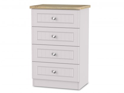 Welcome Vienna 4 Drawer Midi Chest of Drawers (Assembled)