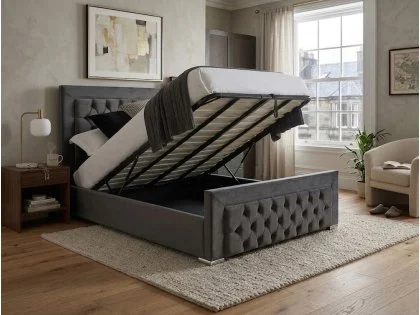 ASC Harley Fabric Bed Frame ASC Harley Fabric Bed Frame