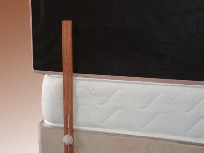 ASC Romance 3ft Single Upholstered Fabric Strutted Headboard