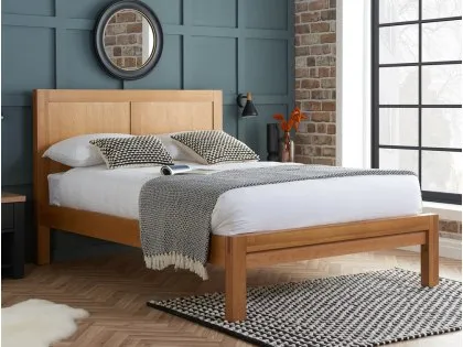 Birlea Bellevue Oak Wooden Bed Frame Birlea Bellevue Oak Wooden Bed Frame