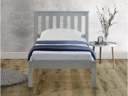 Birlea Denver 3ft Single Grey Wooden Bed Frame