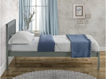 Birlea Denver 5ft King Size Grey Wooden Bed Frame