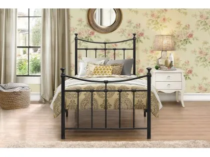 Birlea Emily 3ft Single Black Metal Bed Frame