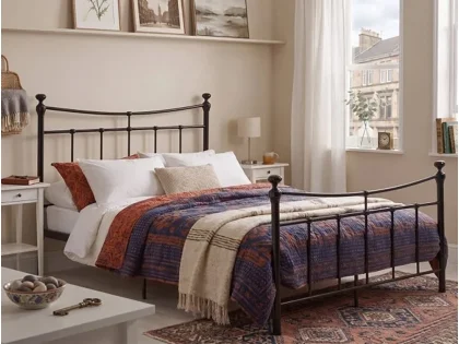 Birlea Emily Black Metal Bed Frame