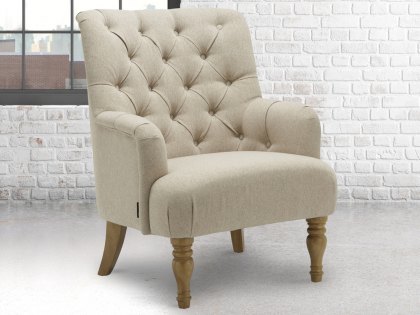 Birlea Padstow Wheat Fabric Armchair