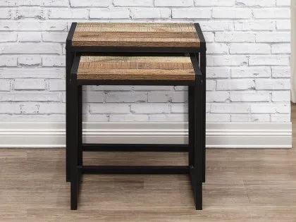 Birlea Urban Rustic Nest of Tables