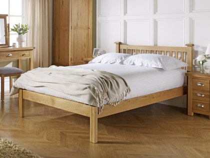 Birlea Woburn 5ft King Size Oak Wooden Bed Frame