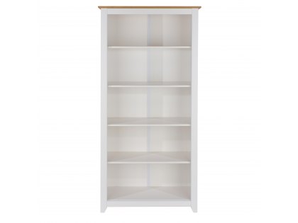 Core Capri White Tall Bookcase