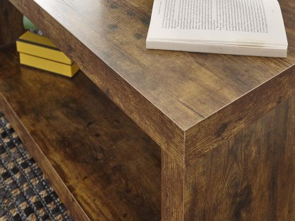 GFW Jakarta Mango Wood Effect Coffee Table with Shelf (Flat Packed)