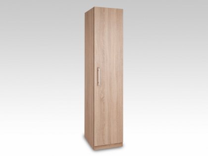Harmony Holborn Oak 1 Door Single Wardrobe (Flat Packed)