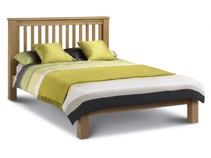 Julian Bowen Amsterdam 6ft Super King Size Oak Wooden Bed Frame (Low Footend)