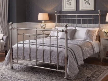 Julian Bowen Empress Chrome Metal Bed Frame