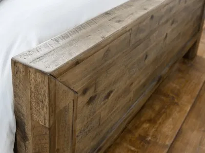Julian Bowen Hoxton Rustic 5ft Wooden King Size Bed Frame