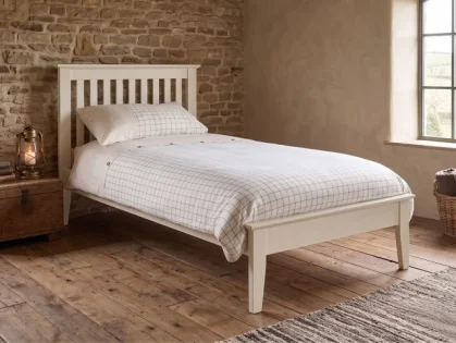 Julian Bowen Salerno Ivory Wooden Bed Frame Julian Bowen Salerno Ivory Wooden Bed Frame
