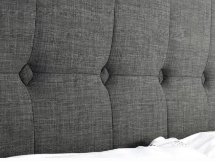 Julian Bowen Sorrento 4ft6 Double Grey Fabric Bed Frame
