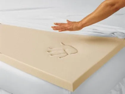 Kaymed 4ft6 Double 50mm Memory Foam Mattress Topper