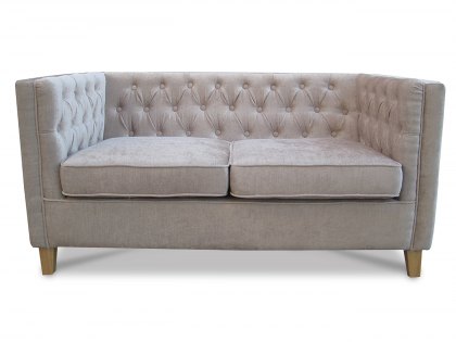 LPD York Fabric 2 Seater Sofa