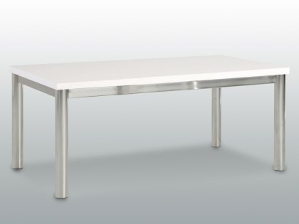 Seconique Charisma White High Gloss Coffee Table (Flat Packed)
